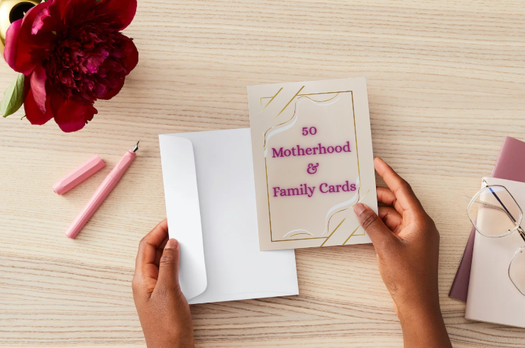 Motherhood & Family Affirmation Cards - 50 Nurturing Mom Affirmations