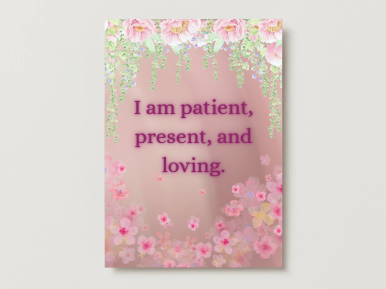 Motherhood & Family Affirmation Cards - 50 Nurturing Mom Affirmations